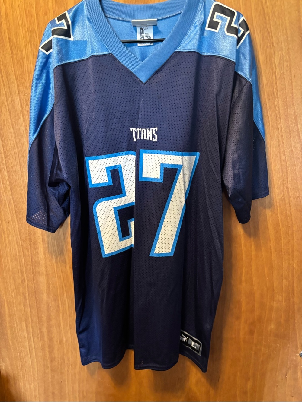 Football titans jersey
